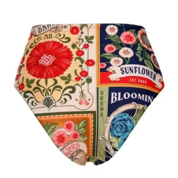 New With Tag Agua Bendita Harvest Lily Bikini Bottom Size Medium - Picture 2 of 11